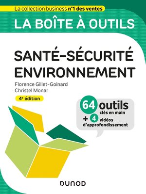 cover image of La boîte à outils Santé-Sécurité-Environnement--4e éd.